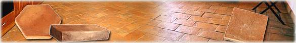 immagine di pavimenti in cotto fatto a mano